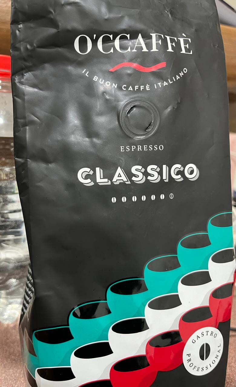 Customer photo review of Occaffe Grano Espresso Classico Professional 1kg