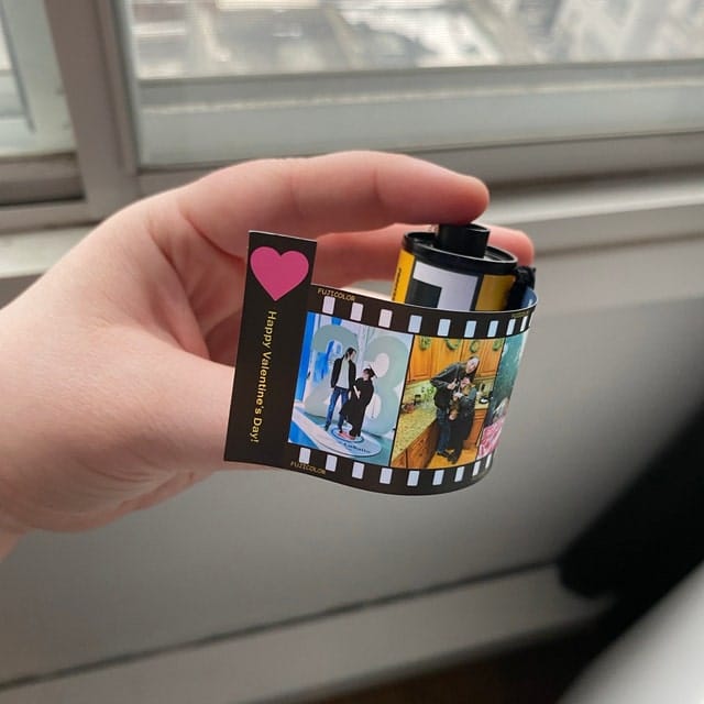 Customer photo review of Custom Drive Safe Film Roll Keychain For Your Love