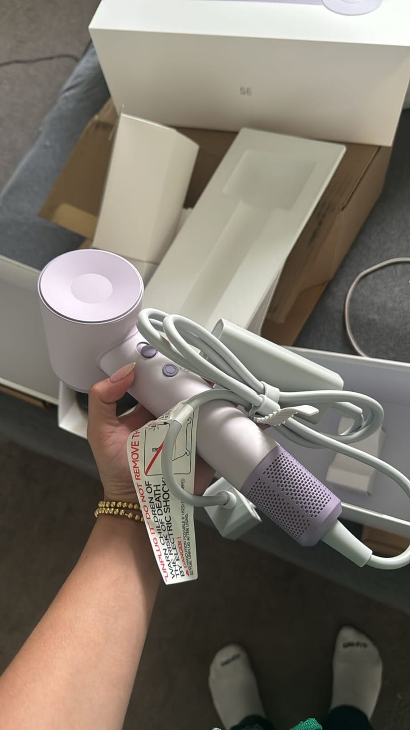Customer photo review of Laifen SE · High-speed hair dryer