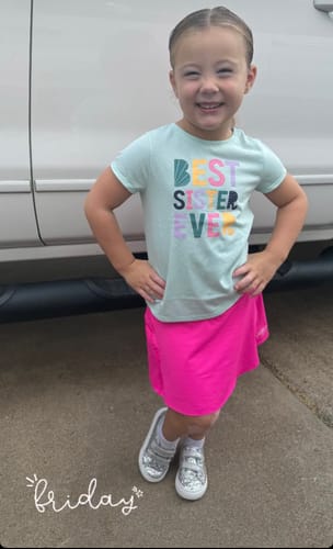 Customer photo review of Tennis Twirl Skort
