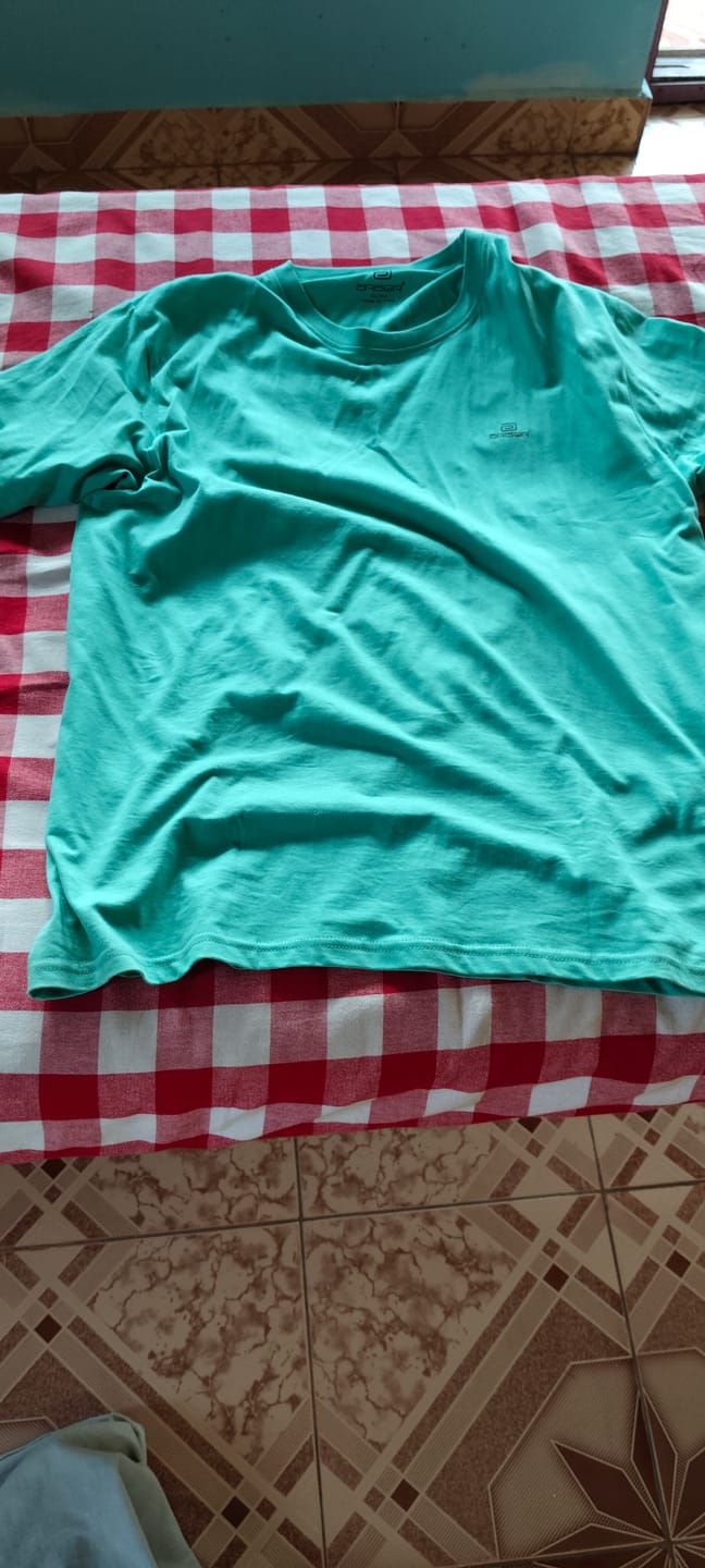 Customer photo review of Round Neck - Cotton Rich Blend Solid T-Shirt Pack Of 3 Combo For Men | Ariser