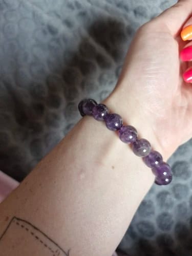 Customer photo review of Amethyst Armband - Serenity Dream
