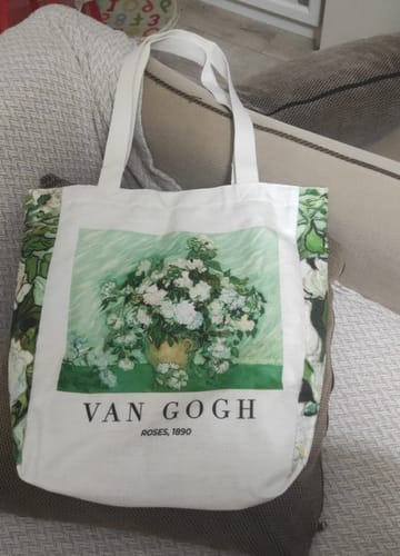 Customer photo review of Vincent van Gogh Roses, 1890 Omuz Çantası