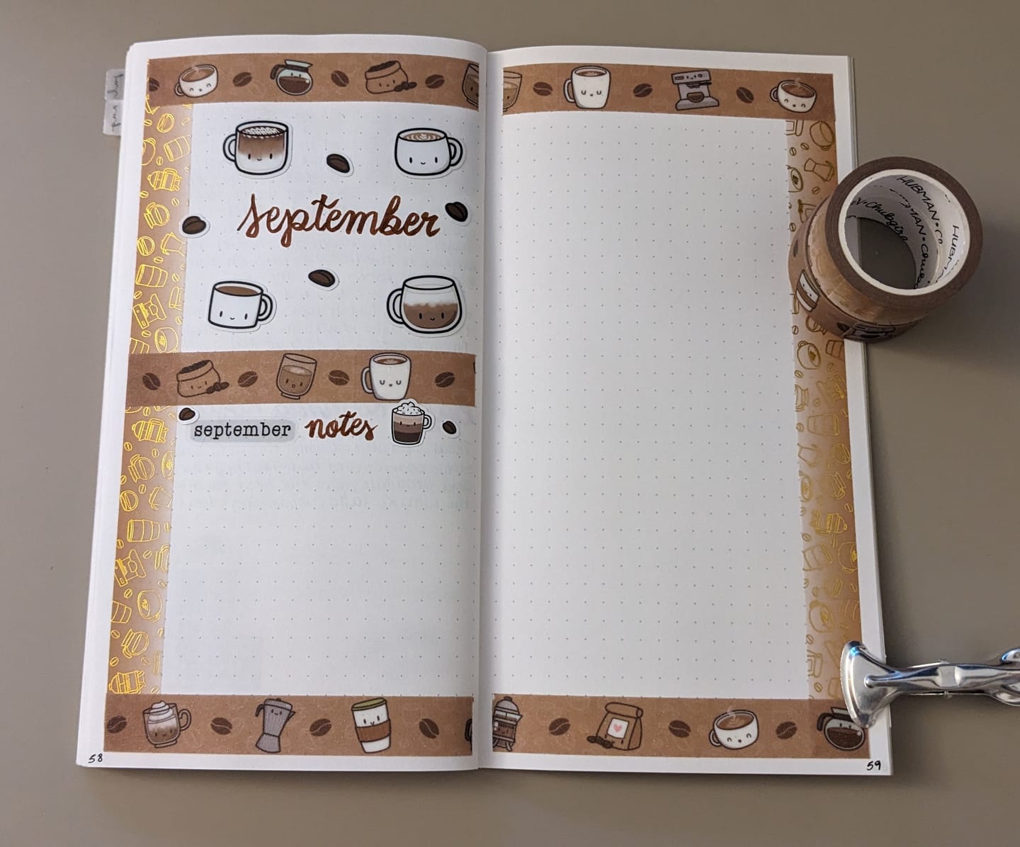 Customer photo review of Love You a Latte Sticker Sheet
