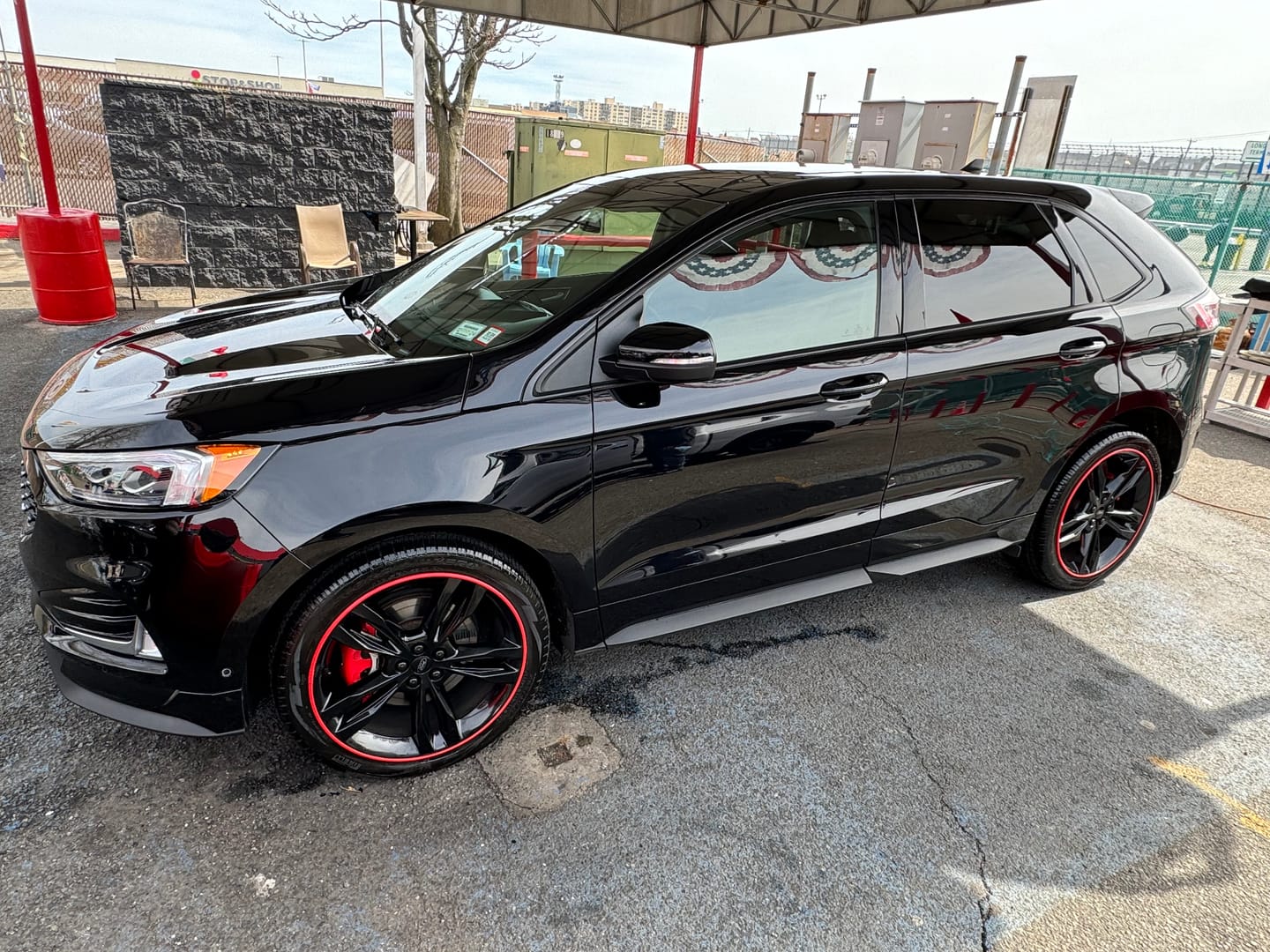 Customer photo review of Bronze Bomber Non-Acid Wheel Cleaner (32oz)