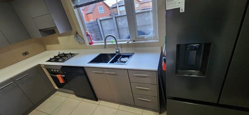 Customer photo review of Lavaplatos 78x43 cm A NEGRO  2mm