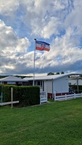 Customer photo review of Fahne inkl. Druck