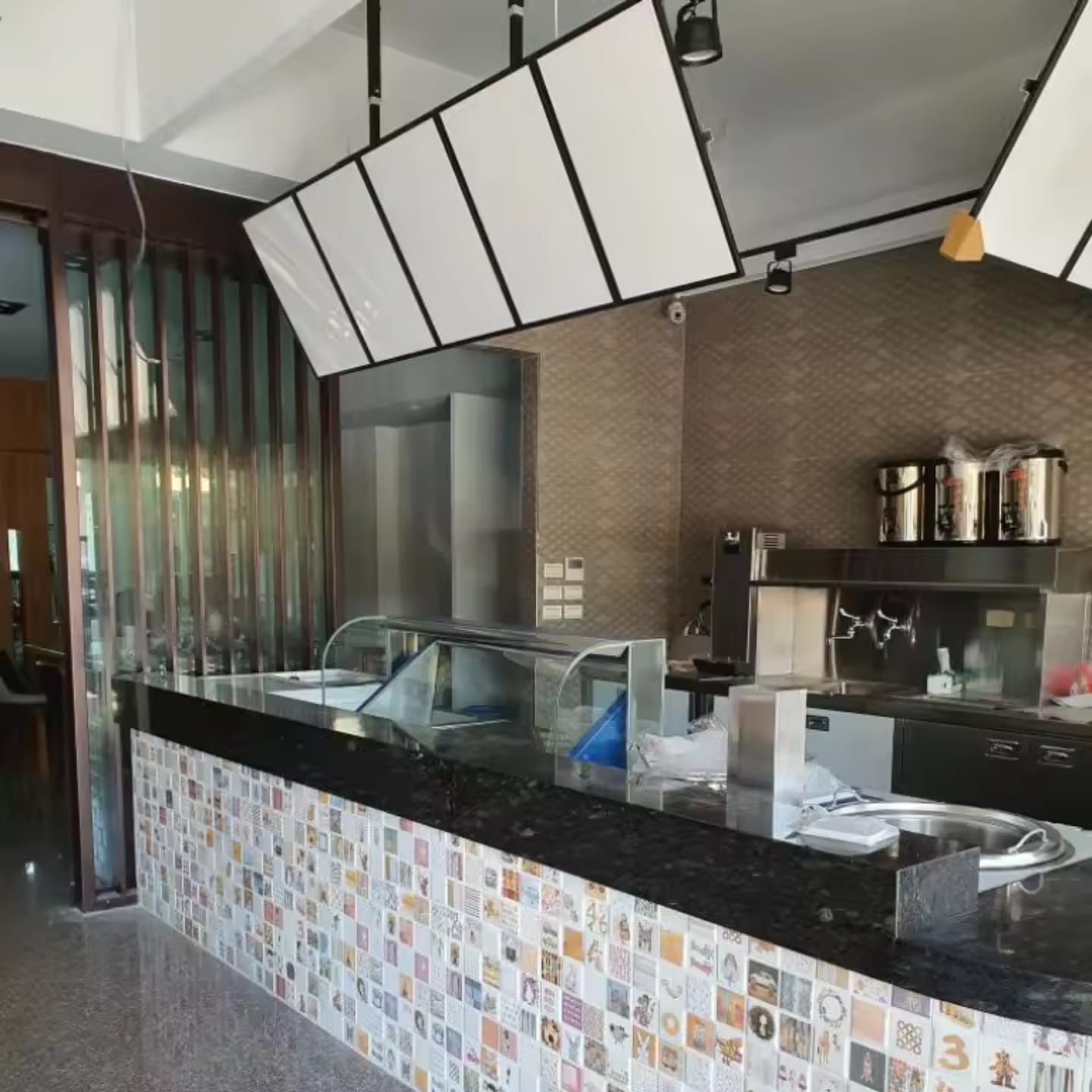 Customer photo review of Led Menu Panel - Ücretsiz baskı ve grafik
