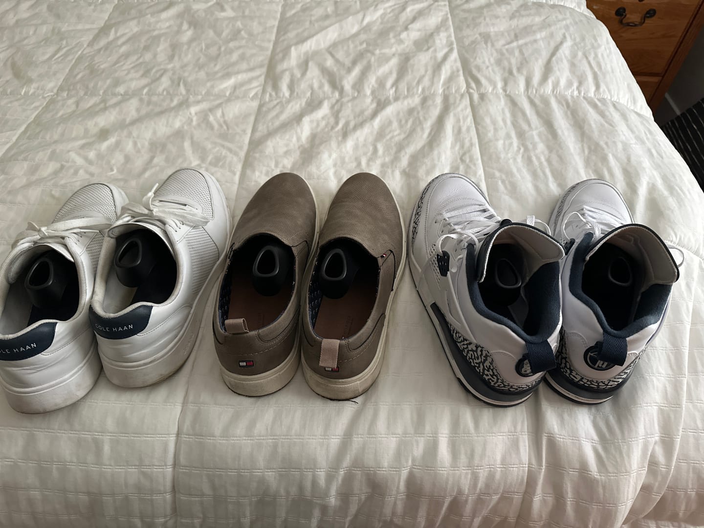 Customer photo review of Fresh Flow Shoe Trees - Extend the Life Of Sneakers, Shoes & Boots