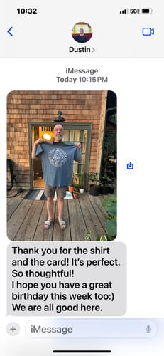 Customer photo review of Leave No Trace Bigfoot Tee