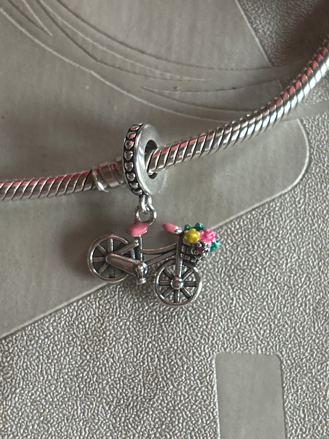 Customer photo review of Charm Bicicleta