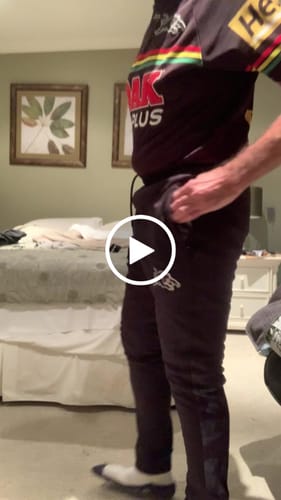 Customer video review of 2024 Penrith Panthers Tracksuit Pant