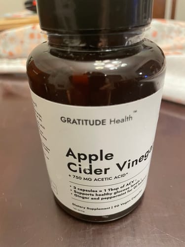 Customer photo review of Apple Cider Vinegar Capsules (90 Capsules)