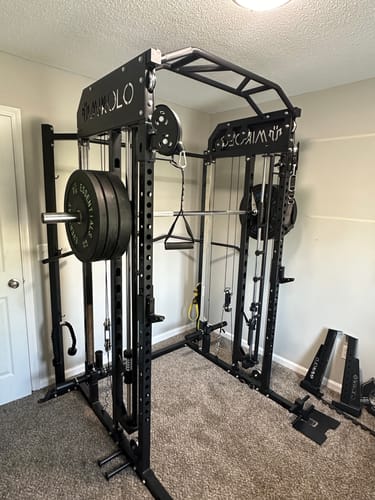Customer photo review of M7 Smith Machine Functional Trainer with Full Vertical Leg Press