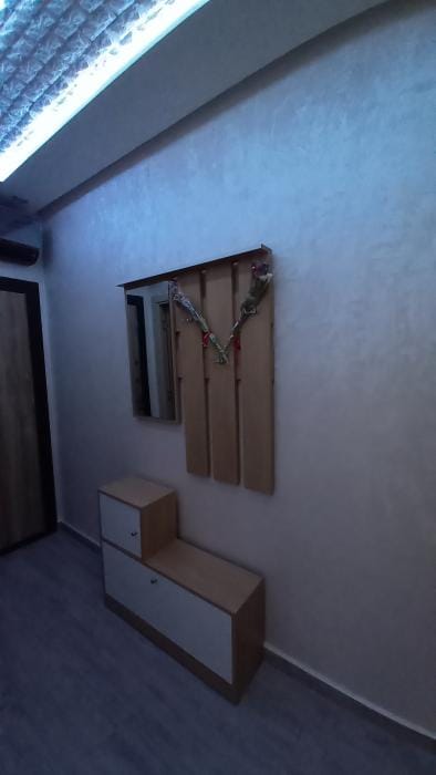 Customer photo review of Meuble d'entrée OPT v2 Meuble Chaussures - Miroir - Porte-Manteaux