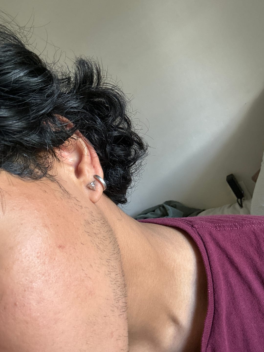 Customer photo review of ASTROLOGY STUD EARRING