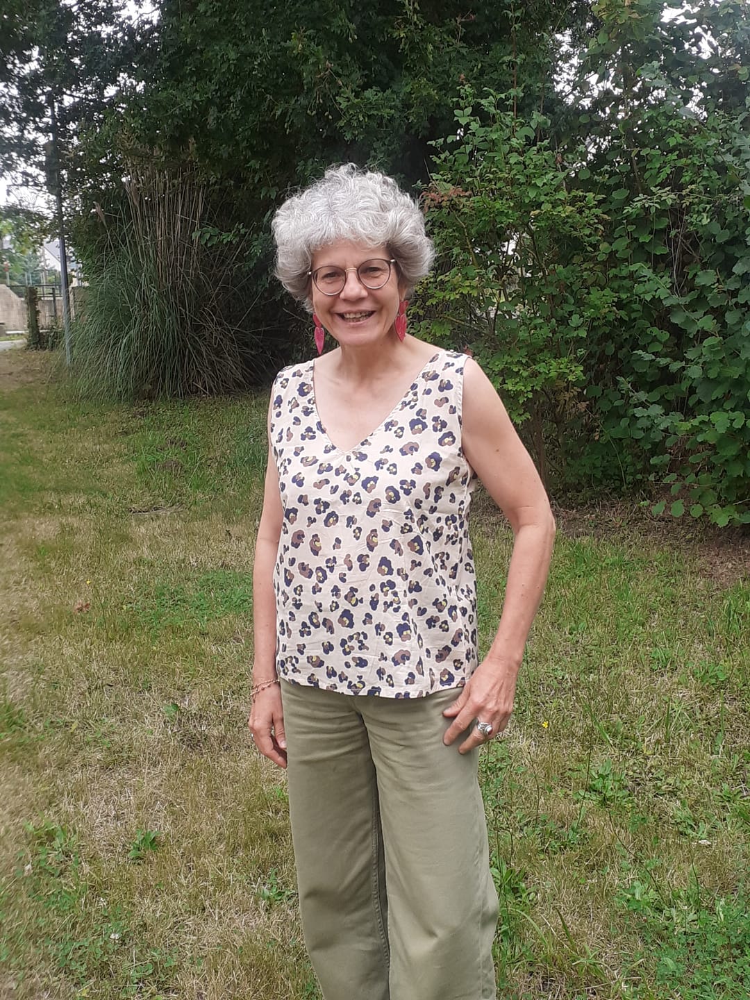 Customer photo review of Débardeur Félicie - Voile de coton léo