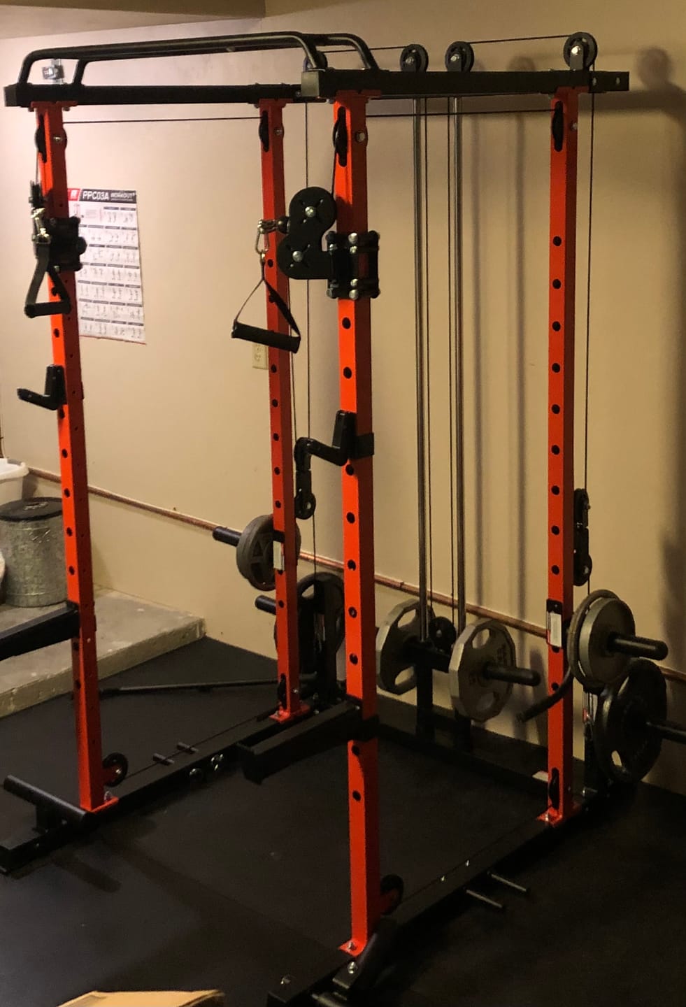 Customer photo review of RitFit PPC03 Cable Crossover Power Cage