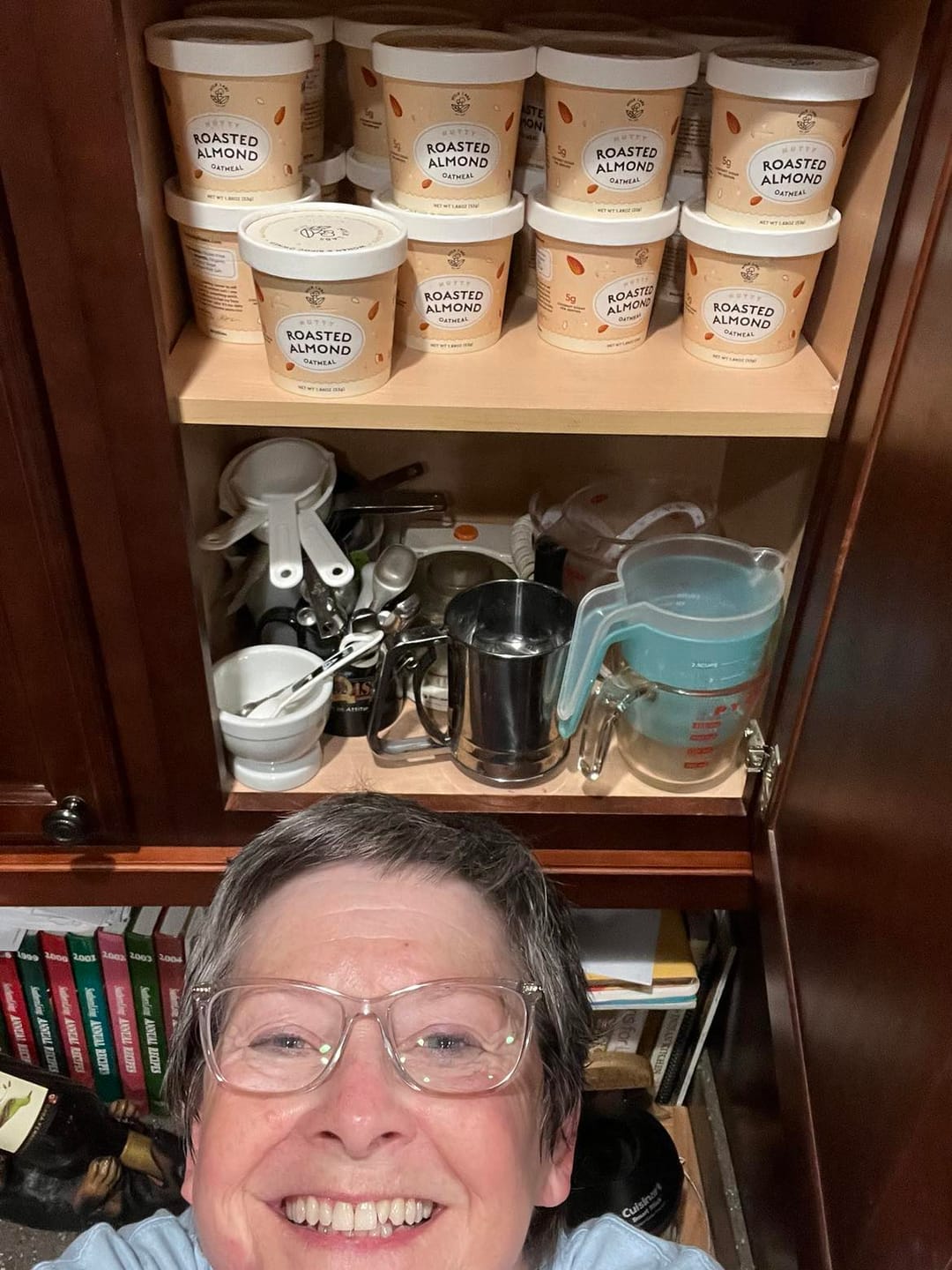 Customer photo review of Roasted Almond Oatmeal