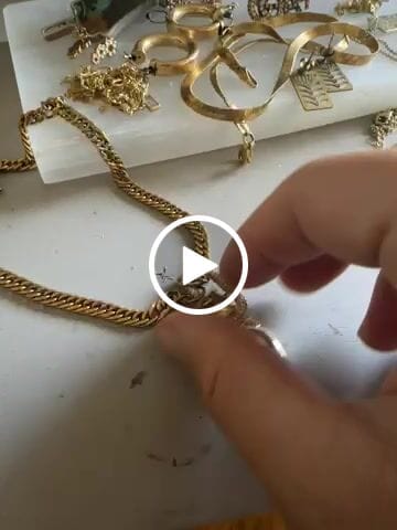 Customer video review of Tiger Charm Necklace