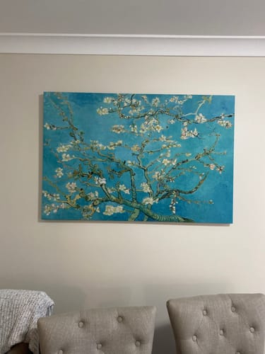 Customer photo review of Branches with Almond Blossom, 1890 by Van Gogh