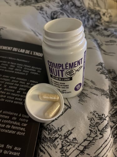 Customer photo review of Synergie sommeil CBD Mélatonine - 1500mg