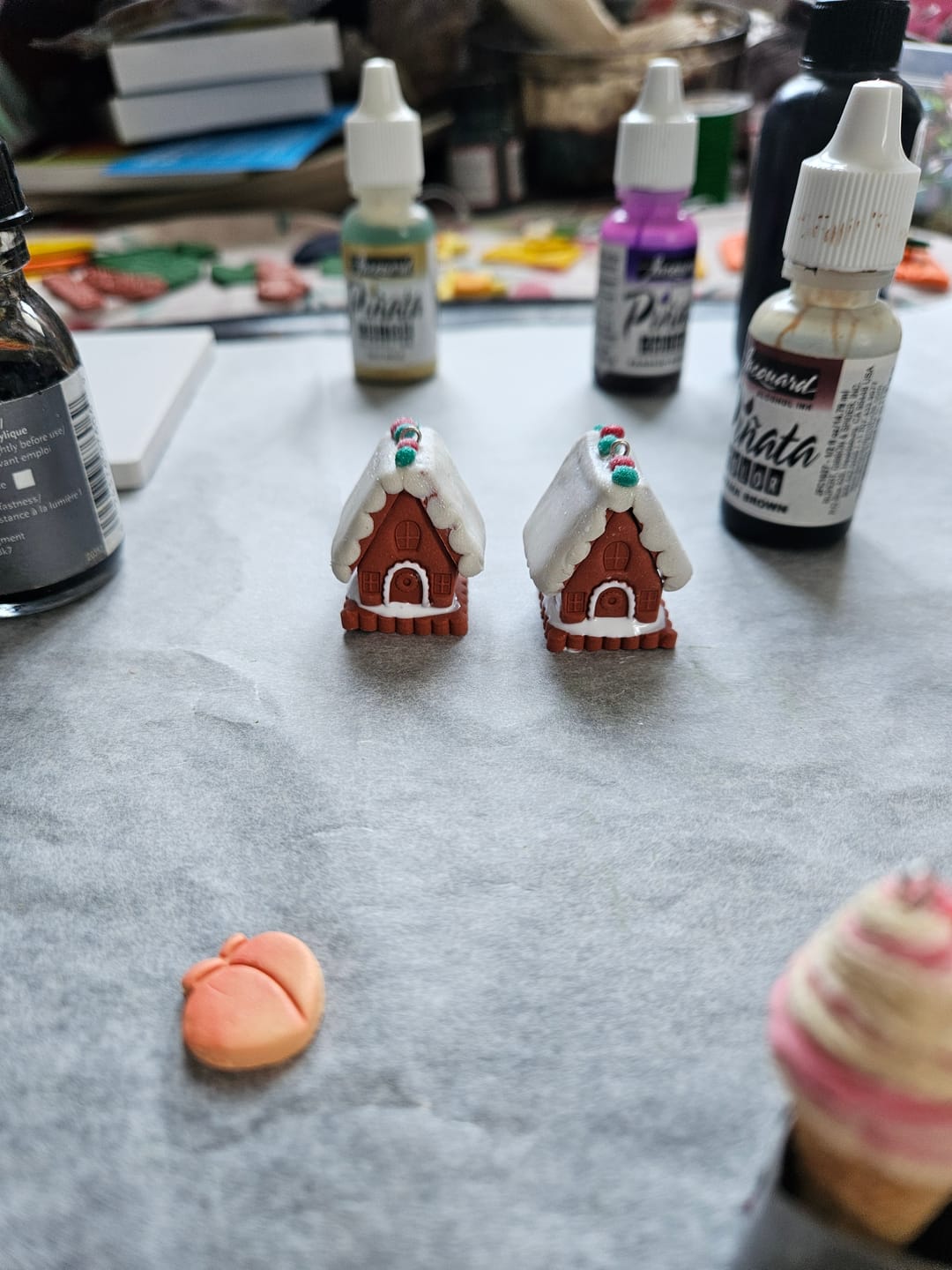 Customer photo review of 3D Gingerbread House Kit