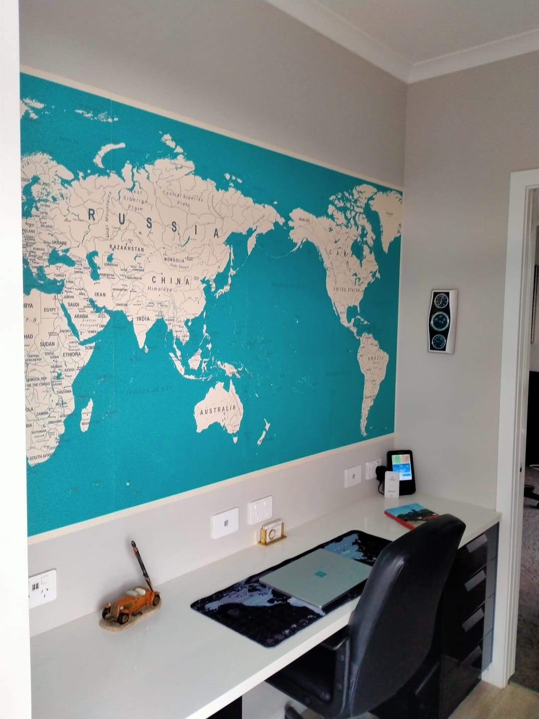 Customer photo review of Print Your Own Mural - So Many Options