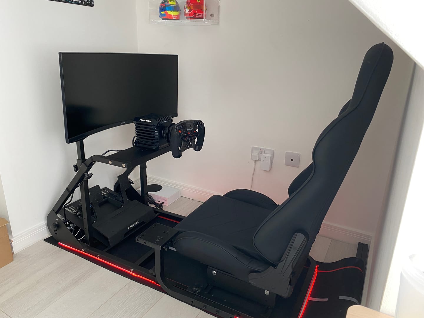 Customer photo review of ART Simulator Single Monitor Mount
