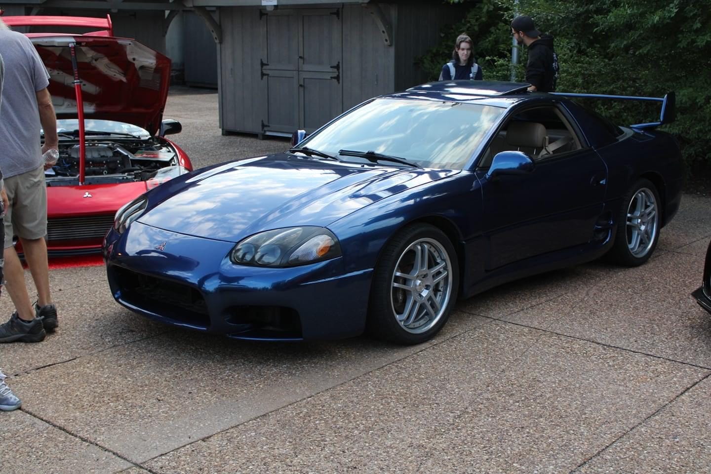 Customer photo review of Glossy Metallic Tanzanite Blue Vinyl Wrap