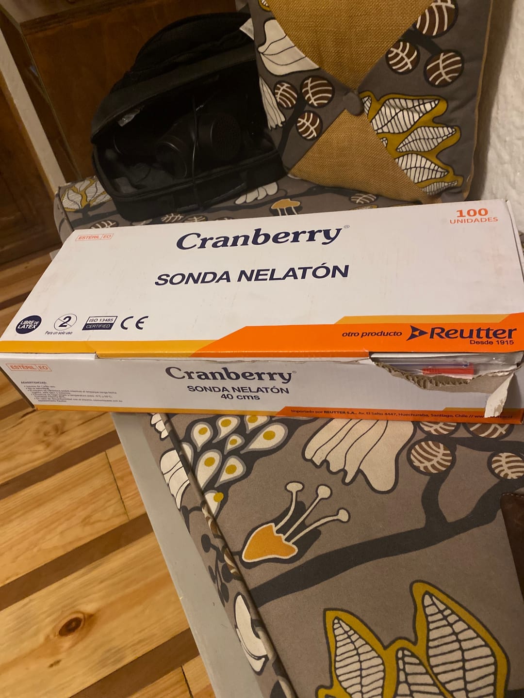 Customer photo review of Caja Sonda Orina Nelaton N° 18 por 100 Unidades