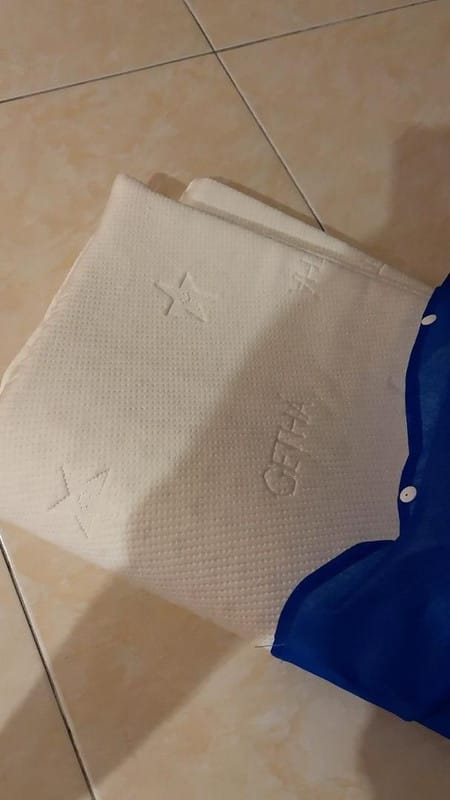 Customer photo review of Getha Playpen Foldable Floor Mat
