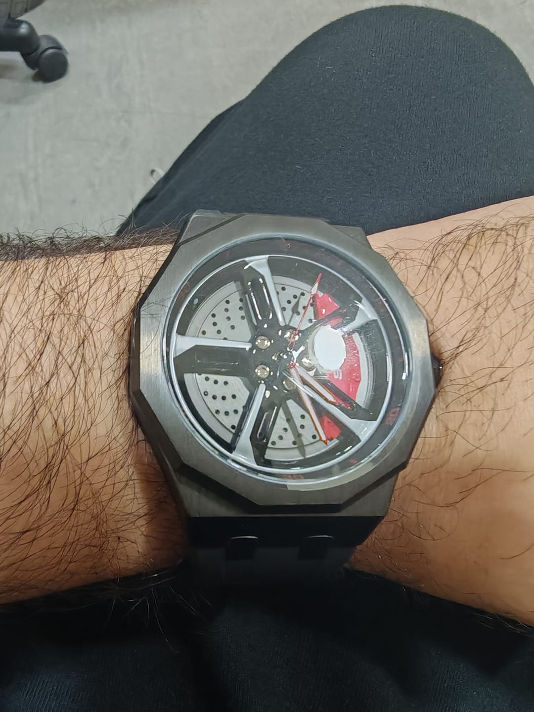 Customer photo review of Bavaria RS7 Silicone Strap