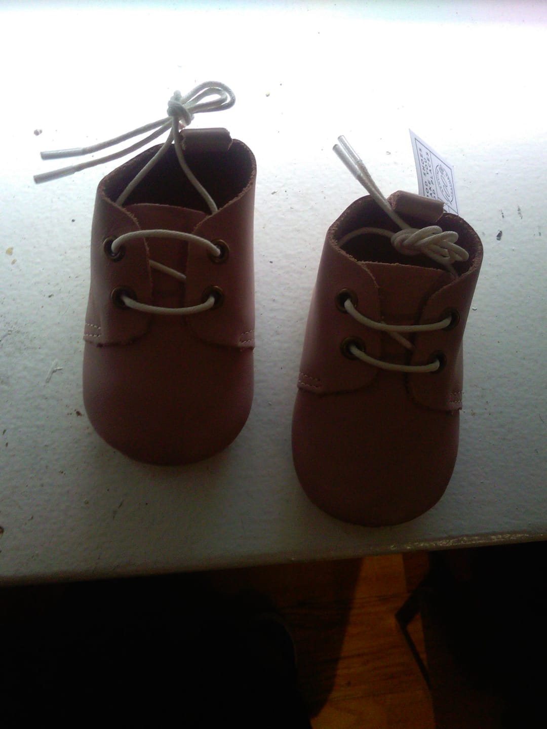 Customer photo review of Blush - Low Top Oxfords - Soft Sole