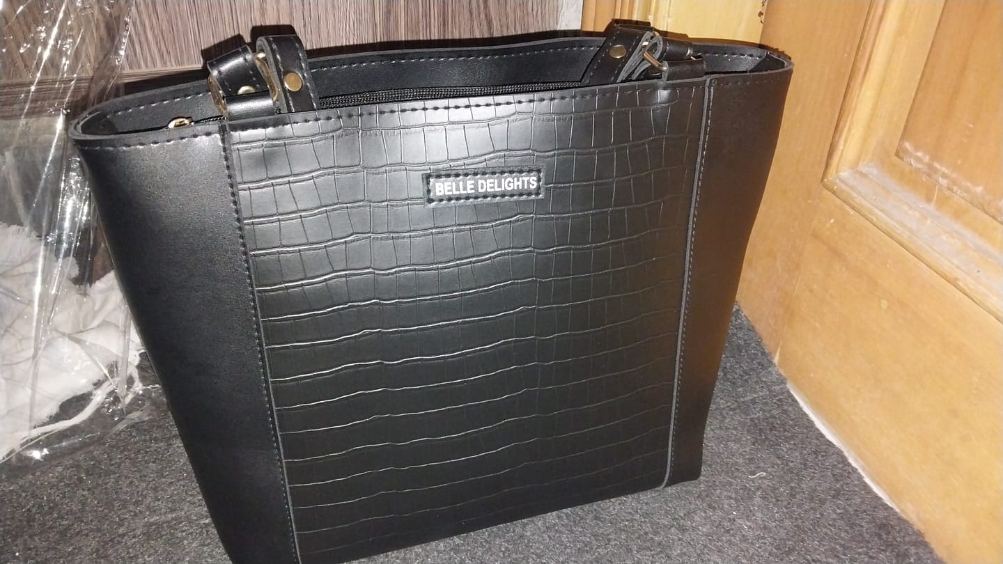 Customer photo review of Belle Coco Tote Bag Black ( Pre-Order )