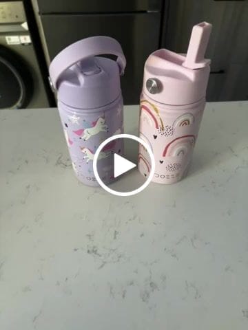 Customer video review of DOZZE Kids Water Bottle | 355ml