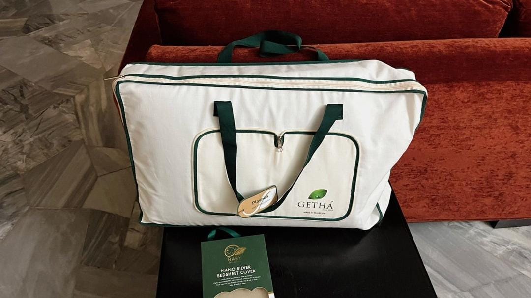 Customer photo review of Getha Playpen Foldable Floor Mat