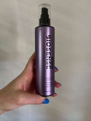 Customer photo review of Biosense Ultra Violet Spray 200ml | Neutralize Warm Tones