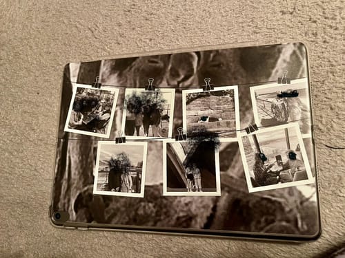 Customer photo review of Photo Upload Montage iPad Case