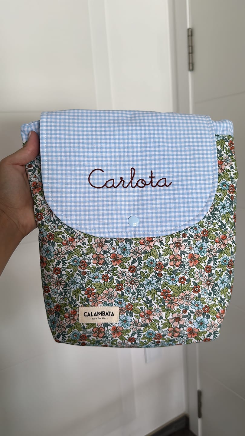 Customer photo review of Mochila guardería Casilda