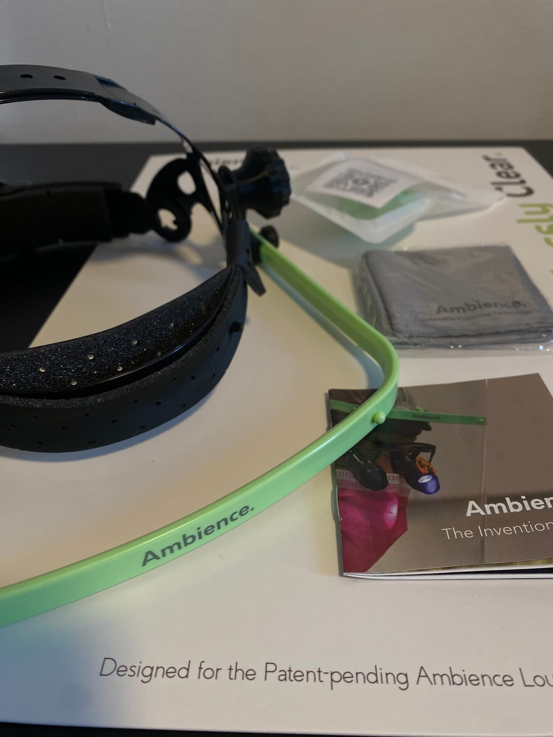 Customer photo review of The Loupe Shield