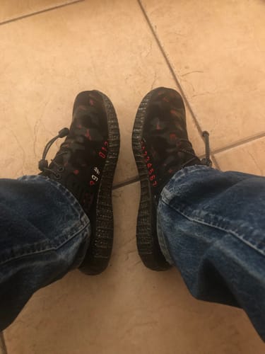 Customer photo review of CamoX™ Black Red