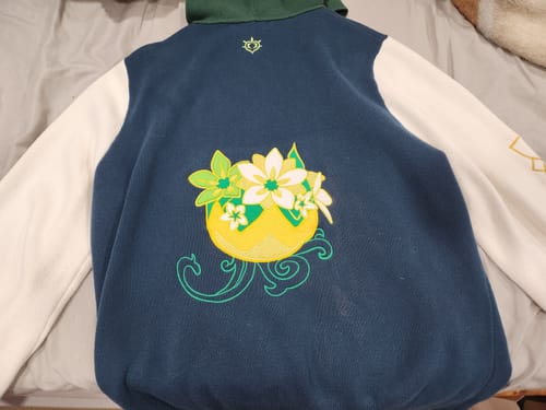 Customer photo review of Genshin Zipper Hoodie [In-Stock]