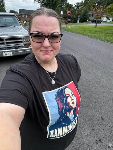 Customer photo review of Kammunist T-Shirt
