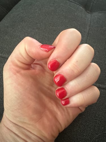 Customer photo review of Sensitive Dip Powder Liquid Set