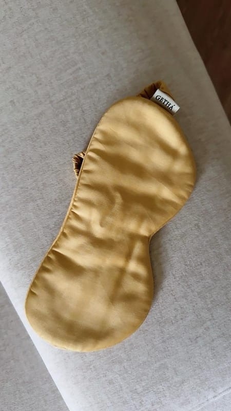Customer photo review of Zero Carbon Tencel Eye Mask