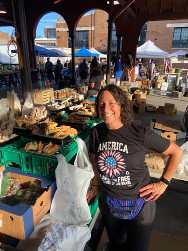 Customer photo review of Land Of The Free T-Shirt