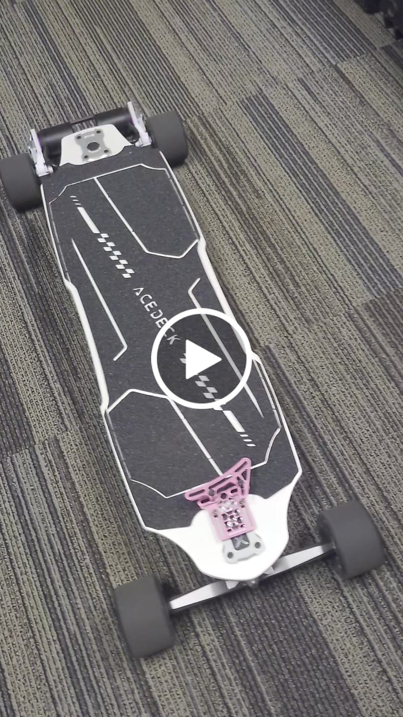 Customer video review of Acedeck® Ares X3 GEAR Electric Skateboard