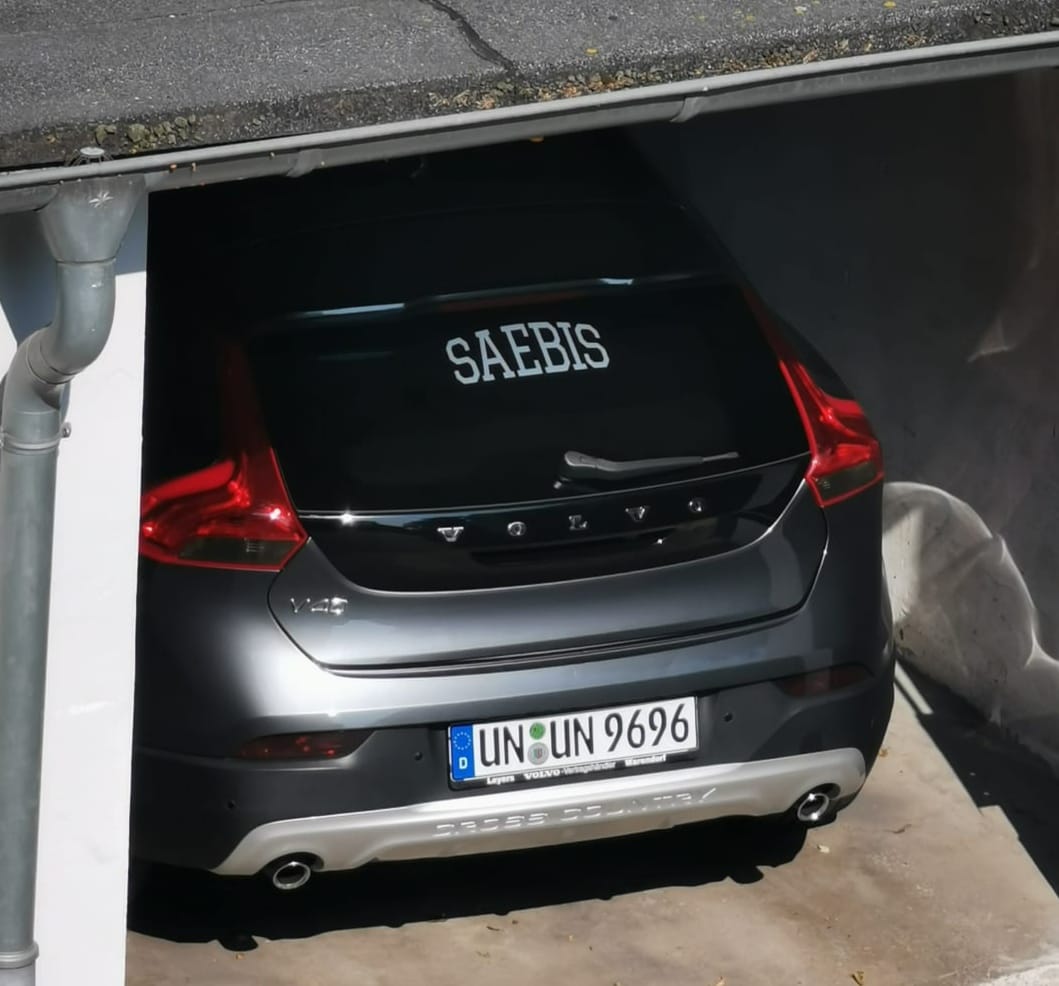 Customer photo review of SAEBIS® Lifestyle Auto Folie weiß, schwarz oder Chameleon