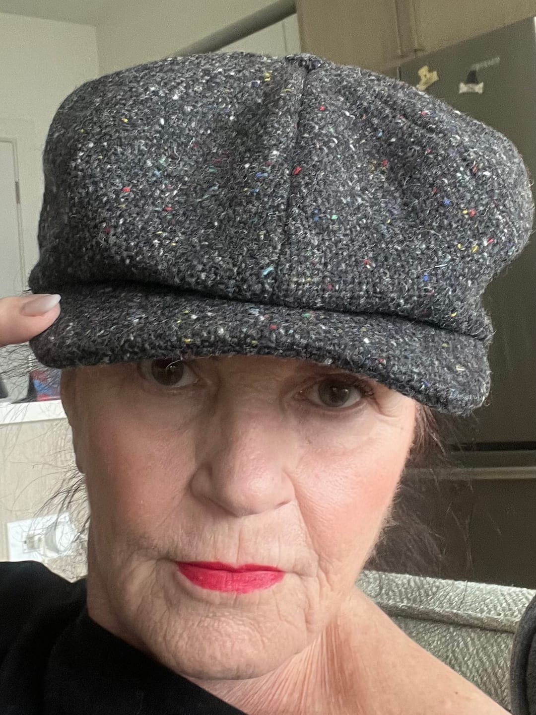 Customer photo review of Peaky Blinders Irish Tweed Newsboy Cap